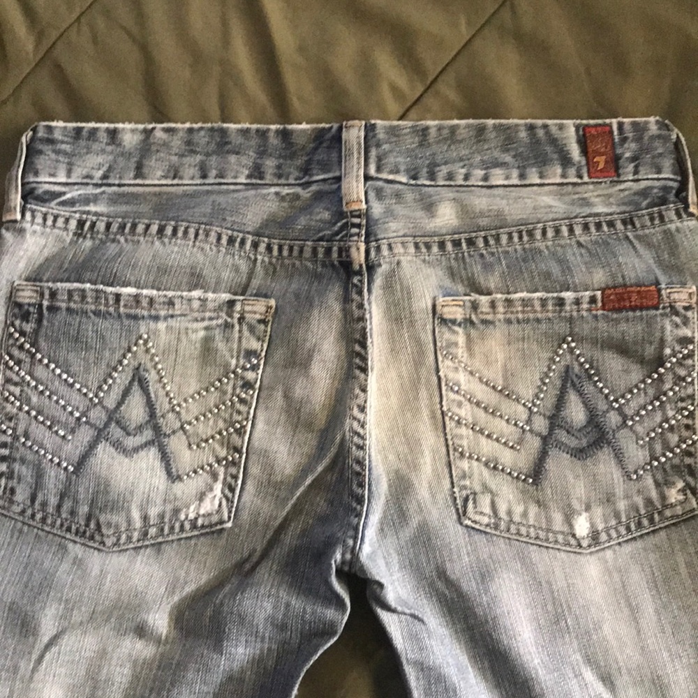 7 for all mankind flare jeans